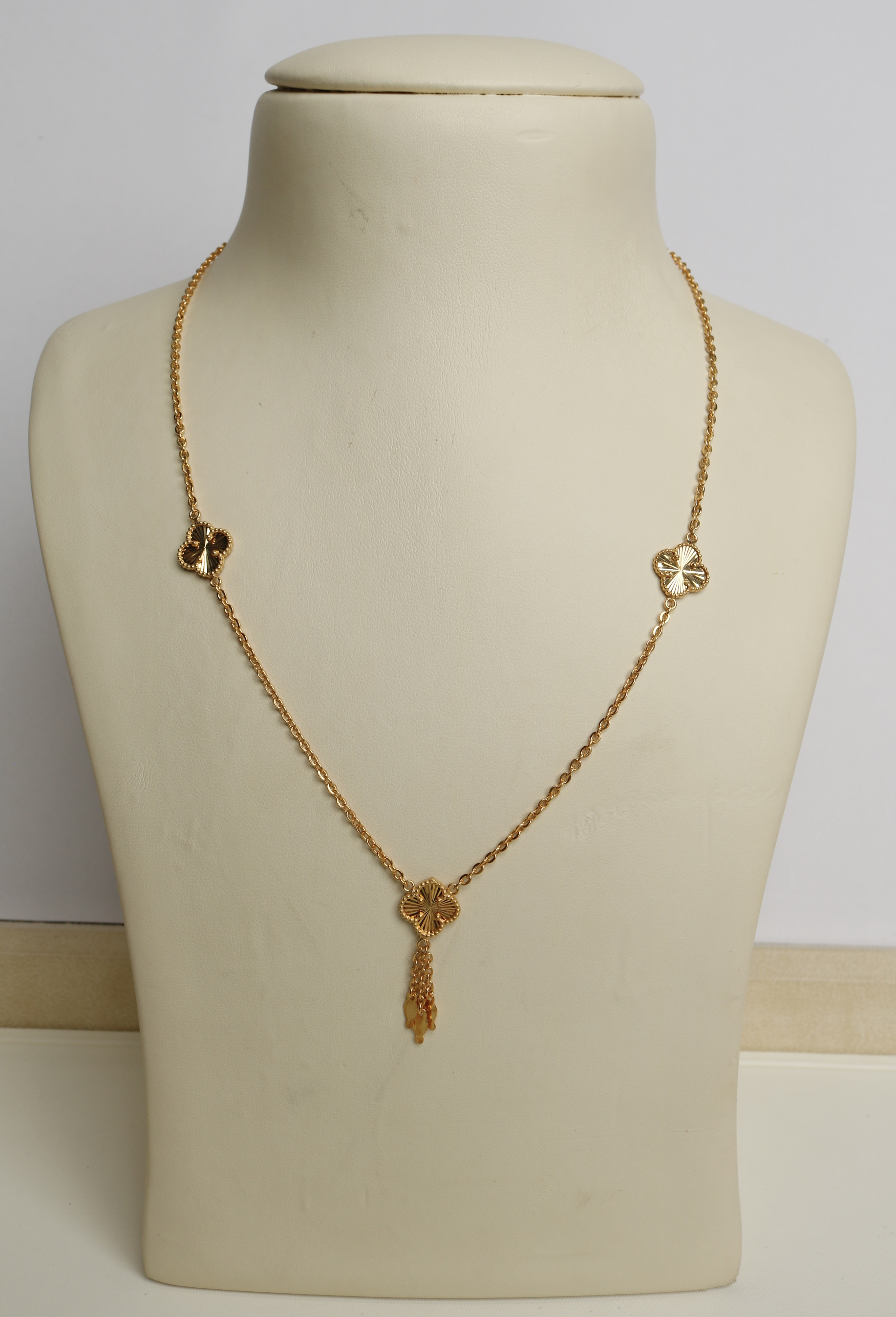 925 sterling silver plated choker, made in Singapore - (J-0351)