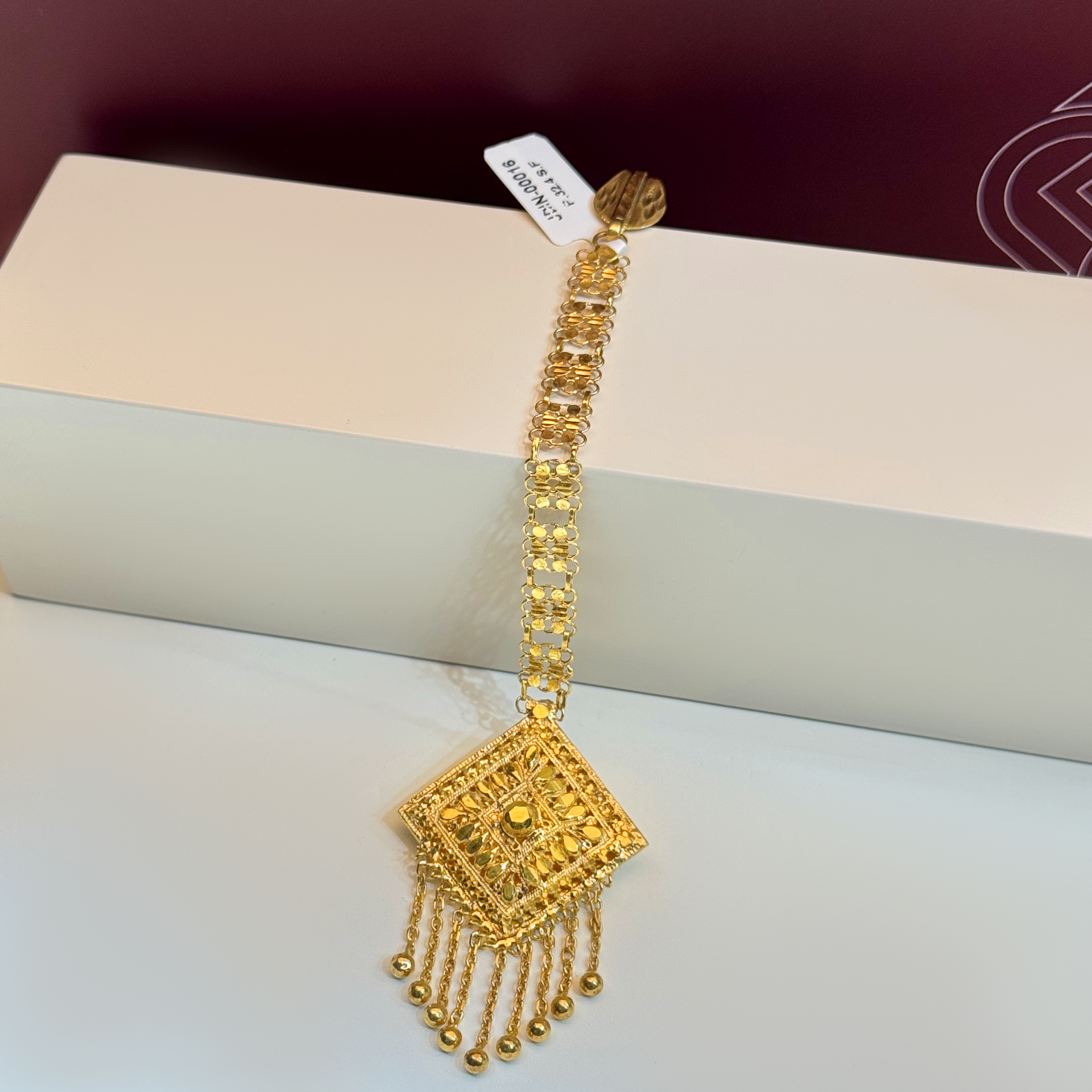 925 silver plated dinar - (J-0038)