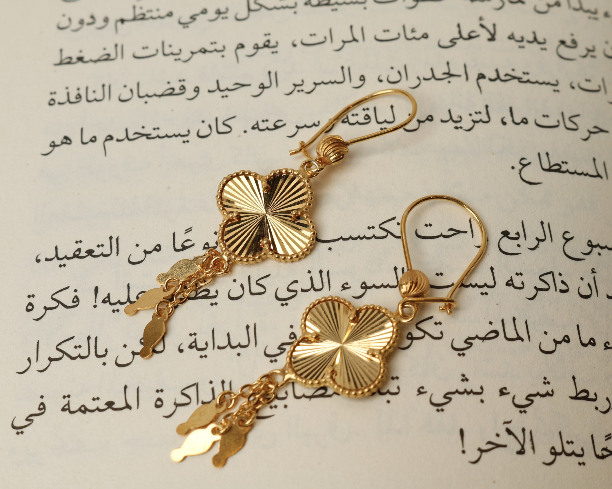 926 sterling silver plated pendant earring - (J-0407)