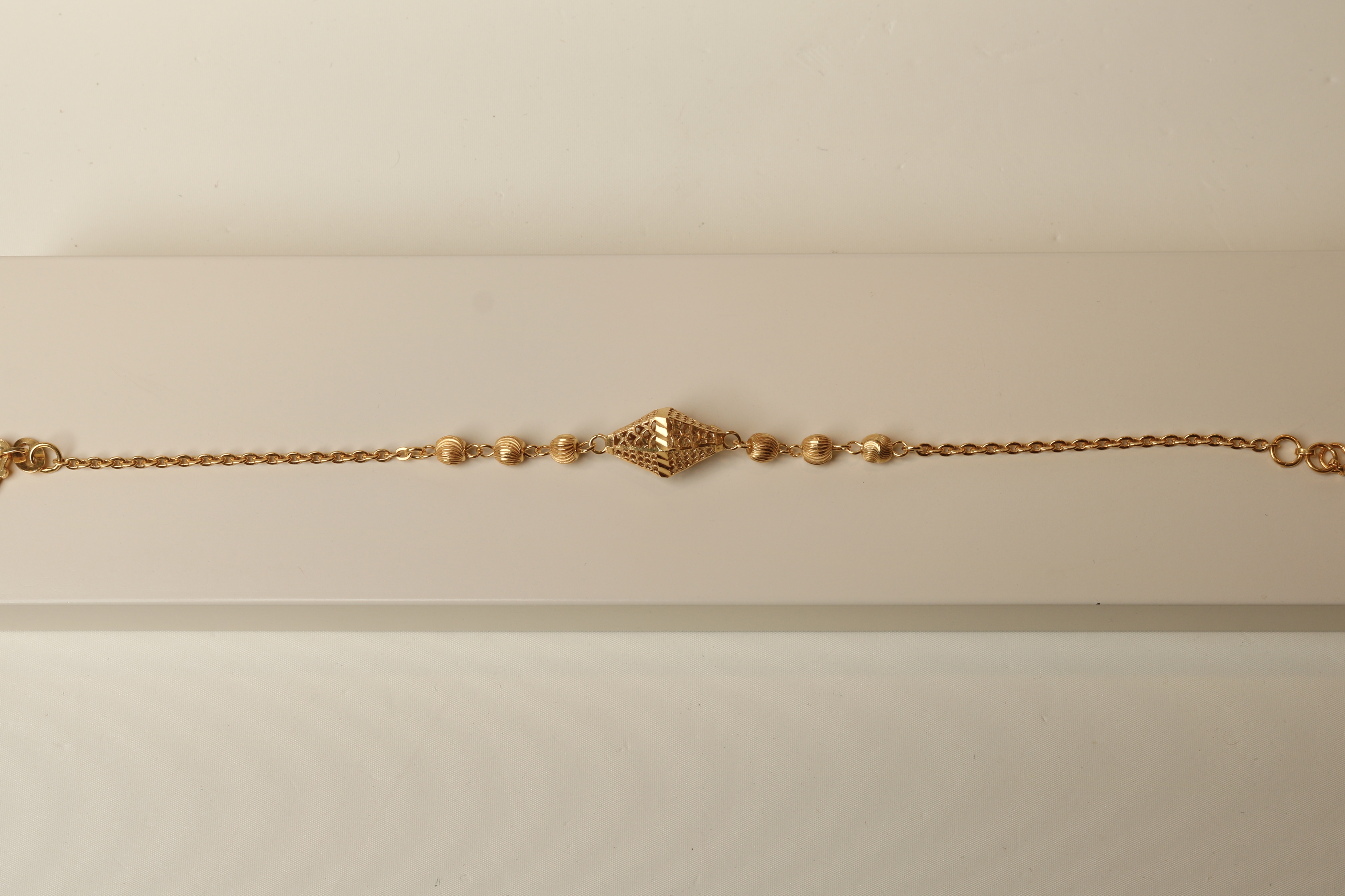 925 sterling silver plated bracelet - (J-0415)