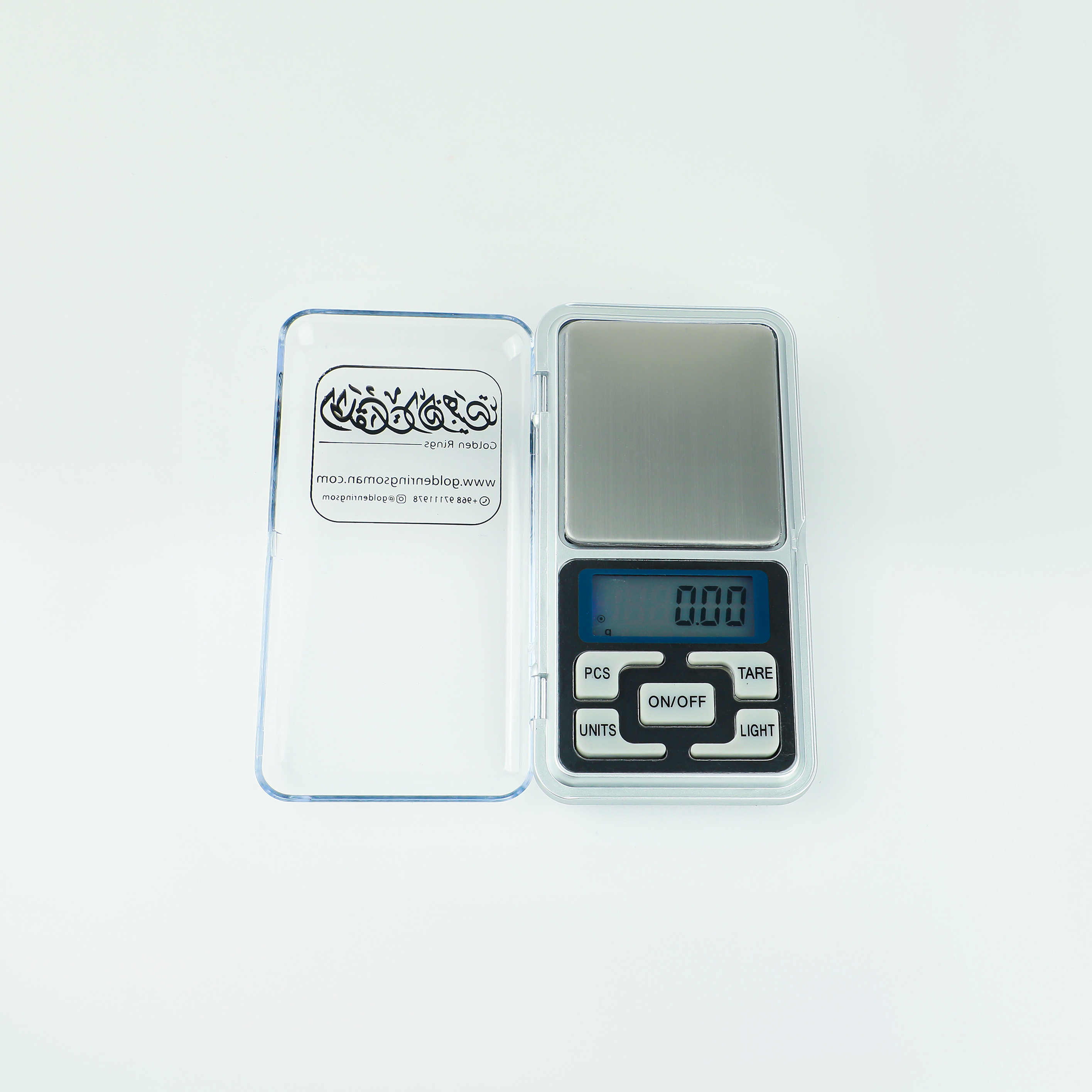Small gold scale, capacity 100 grams - (L-5)