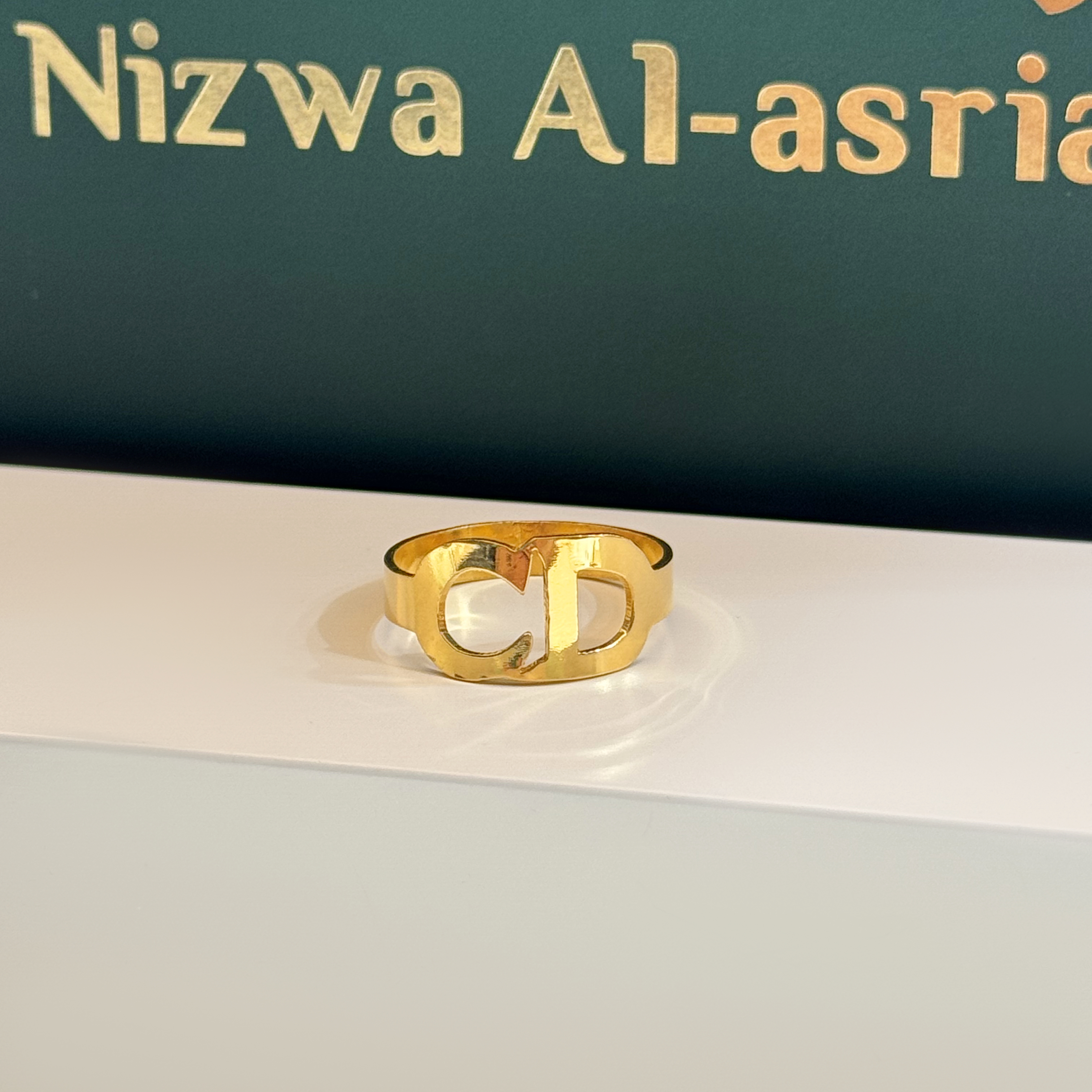 21 karat gold ring, Turkish made - (N-0081)
