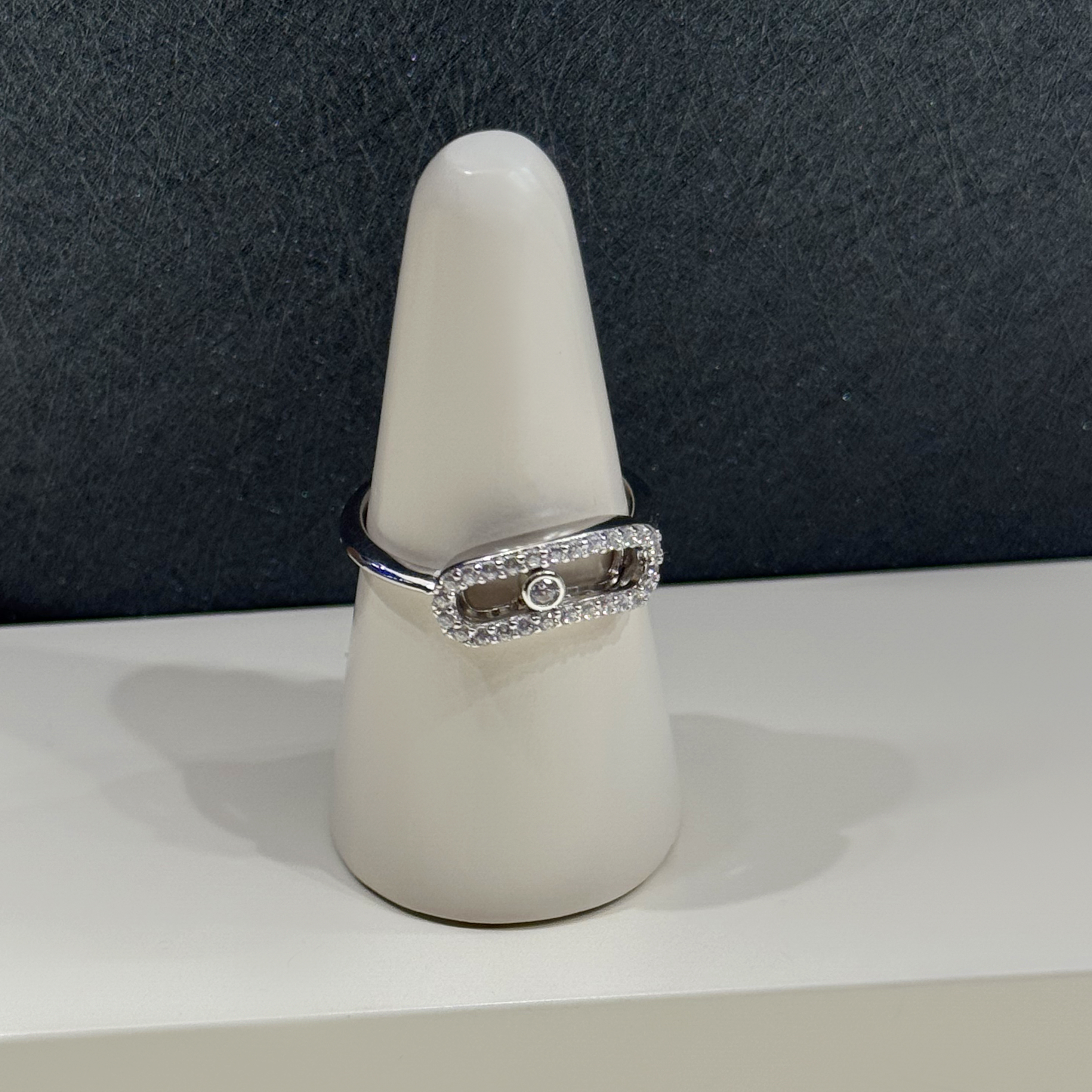 925 sterling silver ring, Italian made - (R-0118)