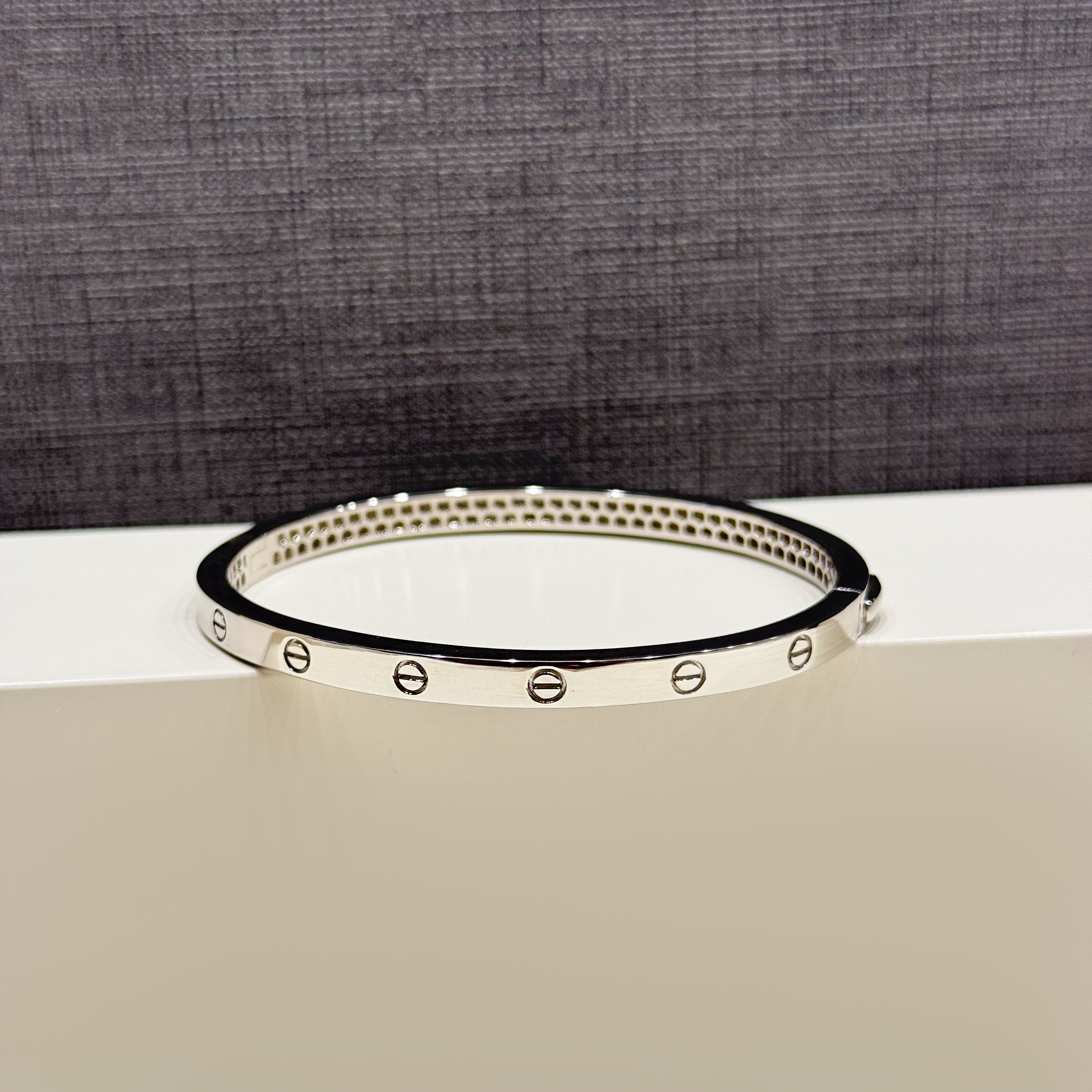 Cartier bracelet, 925 sterling silver - (R-0122)