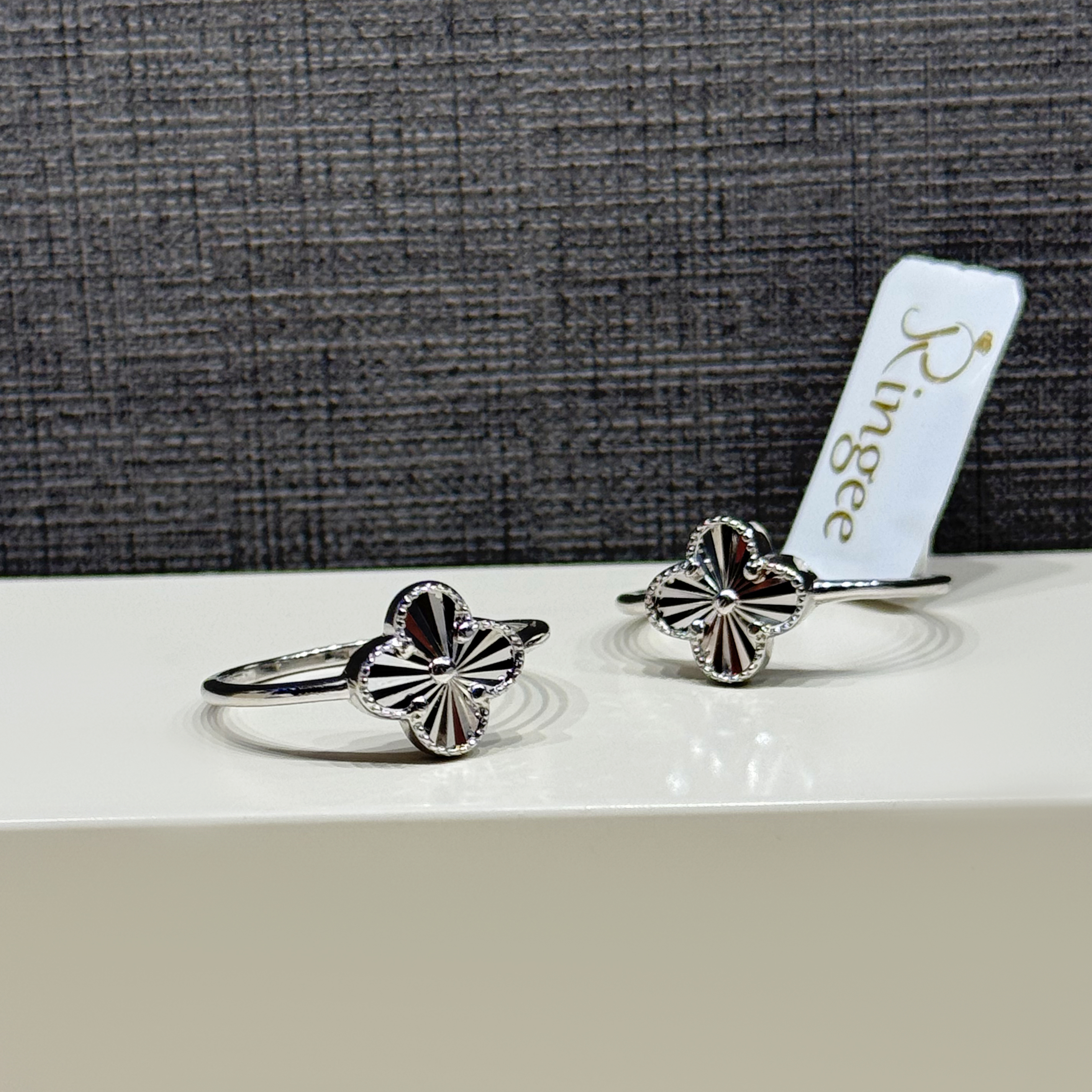 925 sterling silver ring, Turkish made - (R-0123)