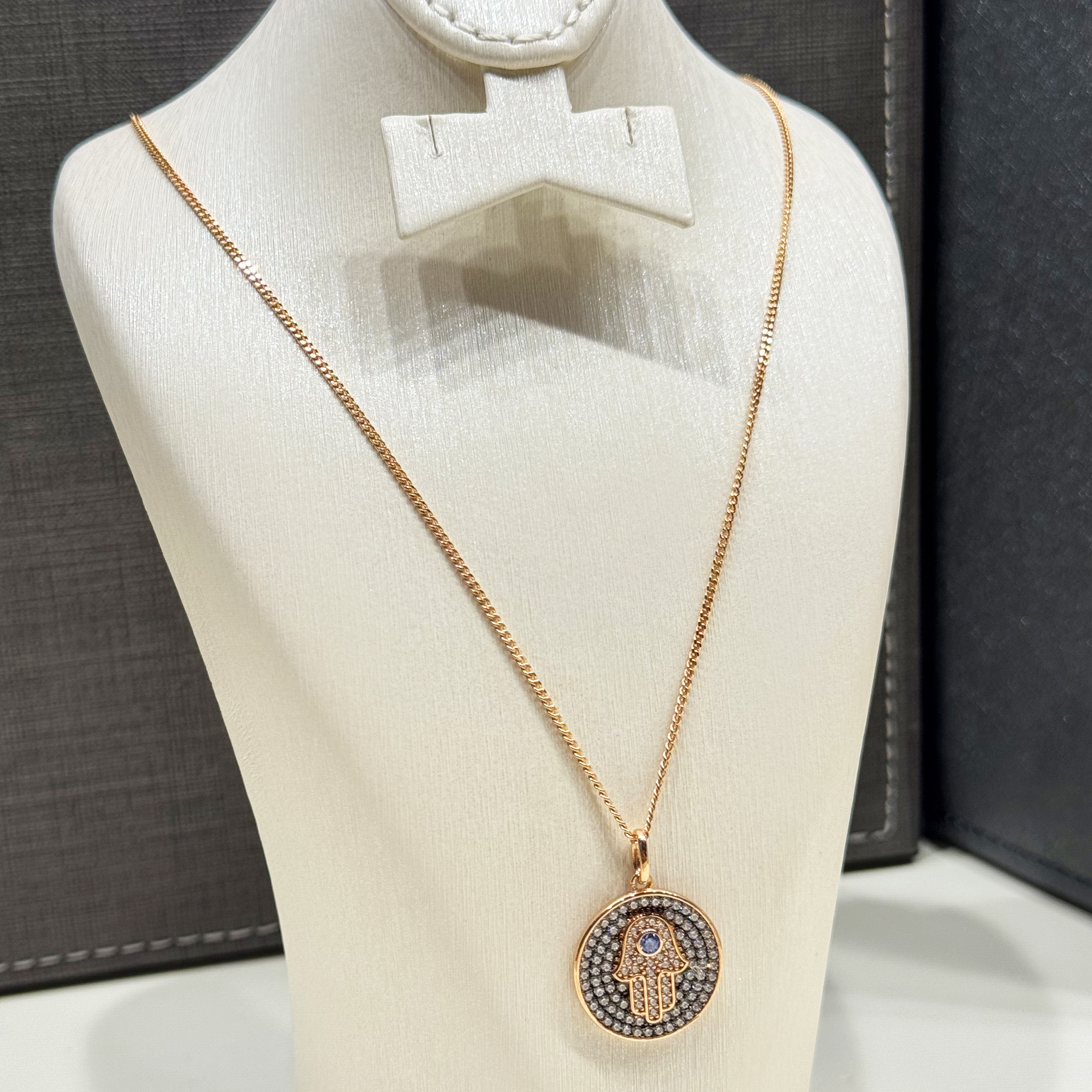 925 sterling silver choker, Turkish made - (R-0138)