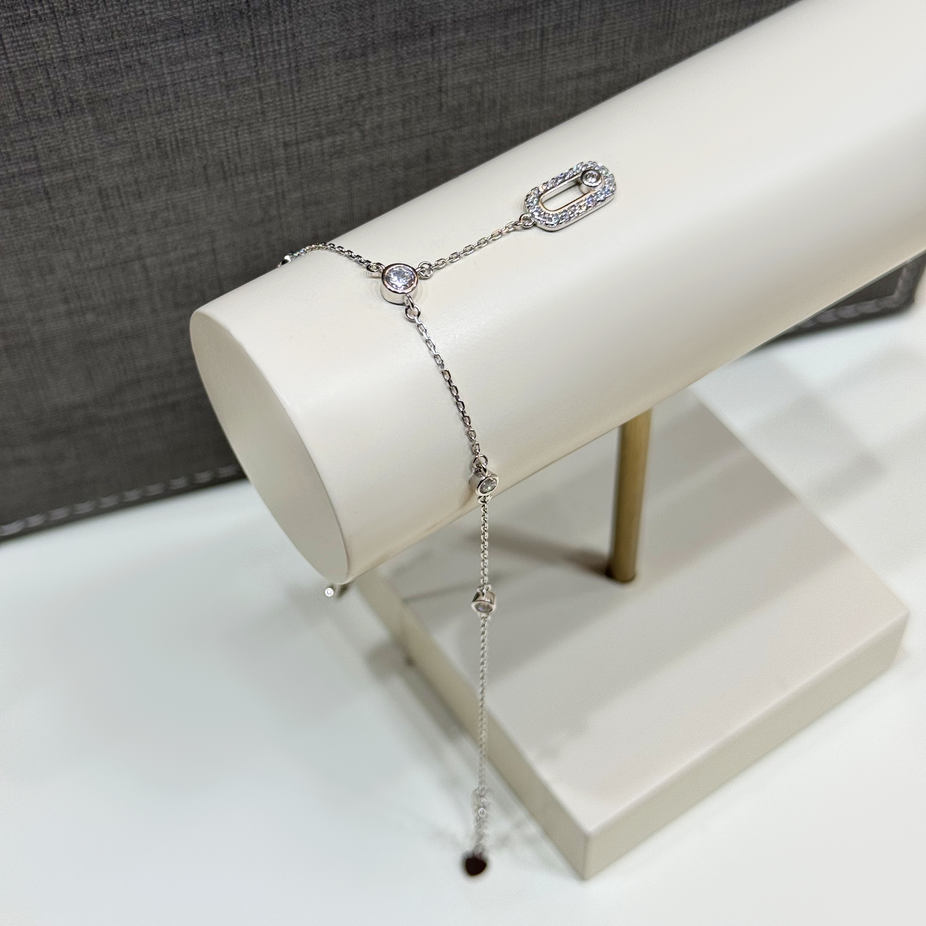 925 sterling silver anklet, Turkish made - (R-0175)