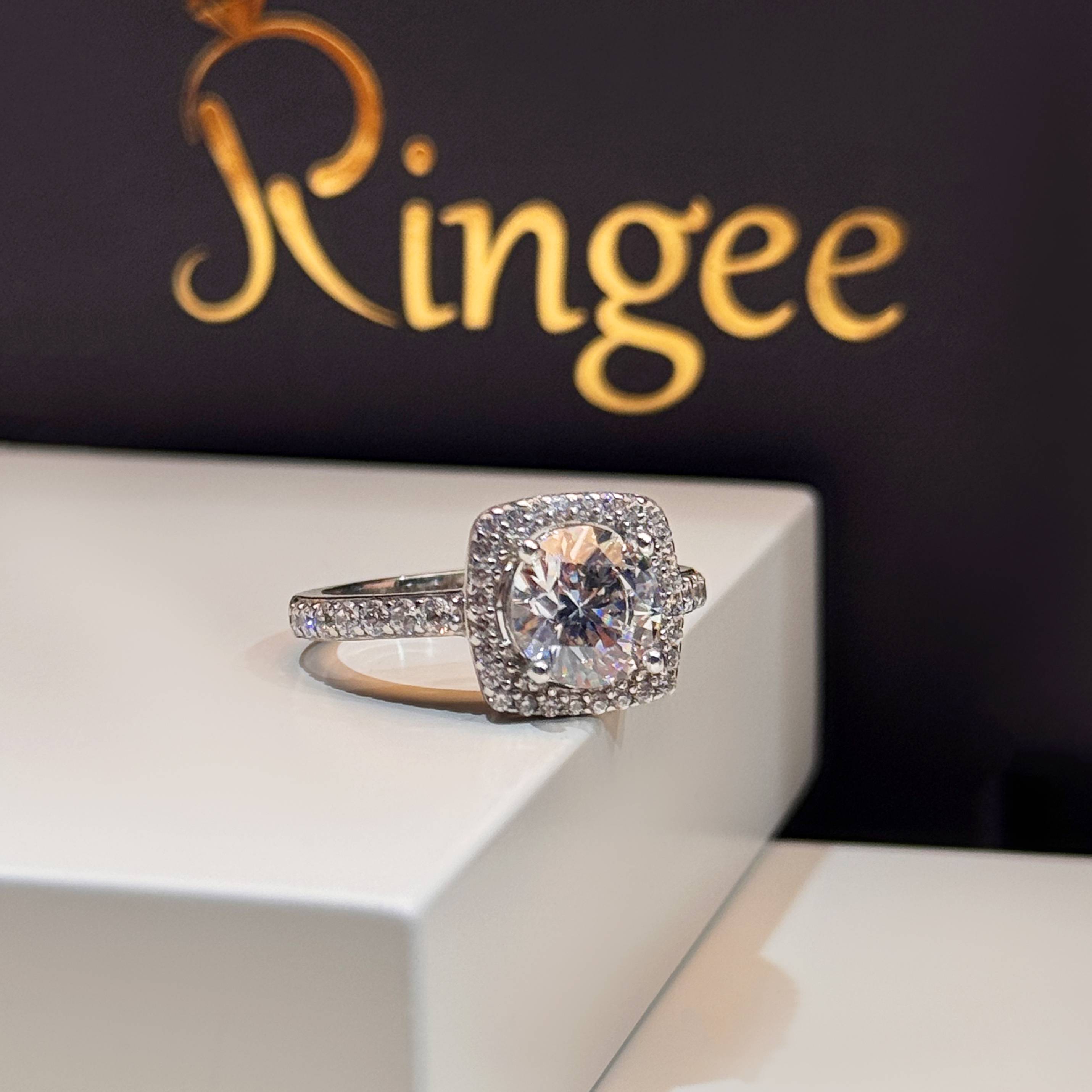 925 sterling silver ring, Turkish made - (R-0243)