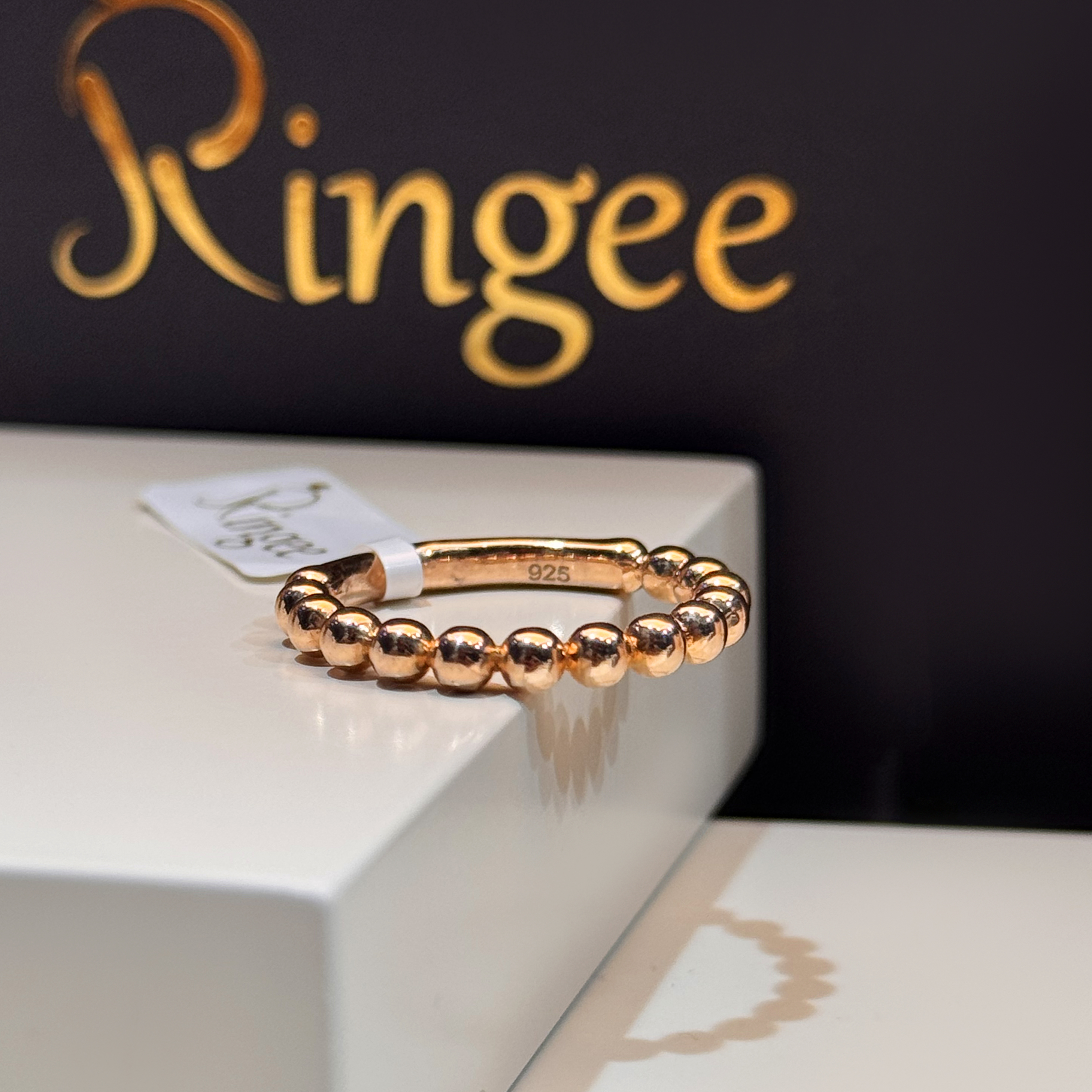 925 sterling silver ring, Turkish made - (R-0244)