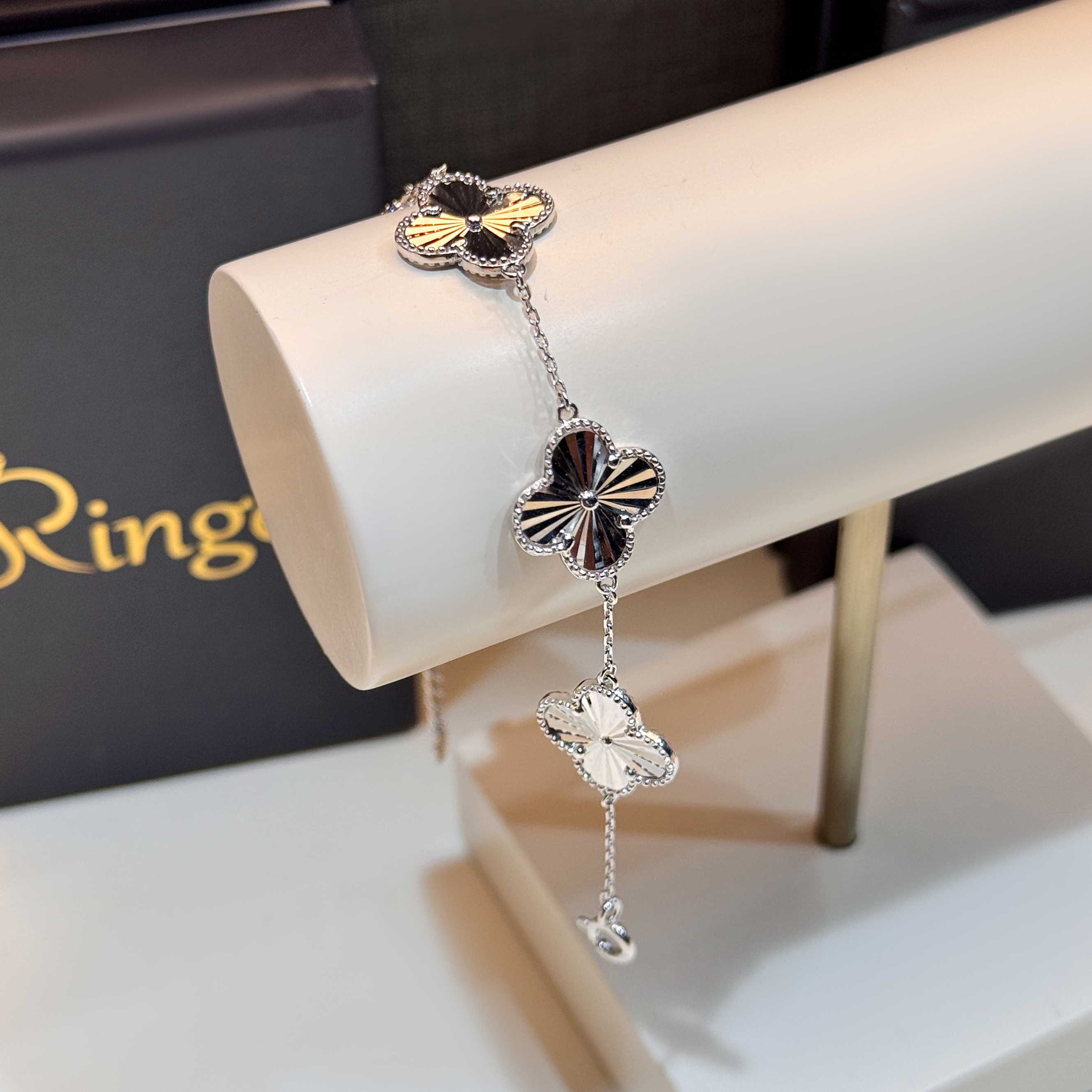 925 sterling silver bracelet, Turkish made - (R-0256) 925 sterling silver bracelet, Turkish made - (R-0256)