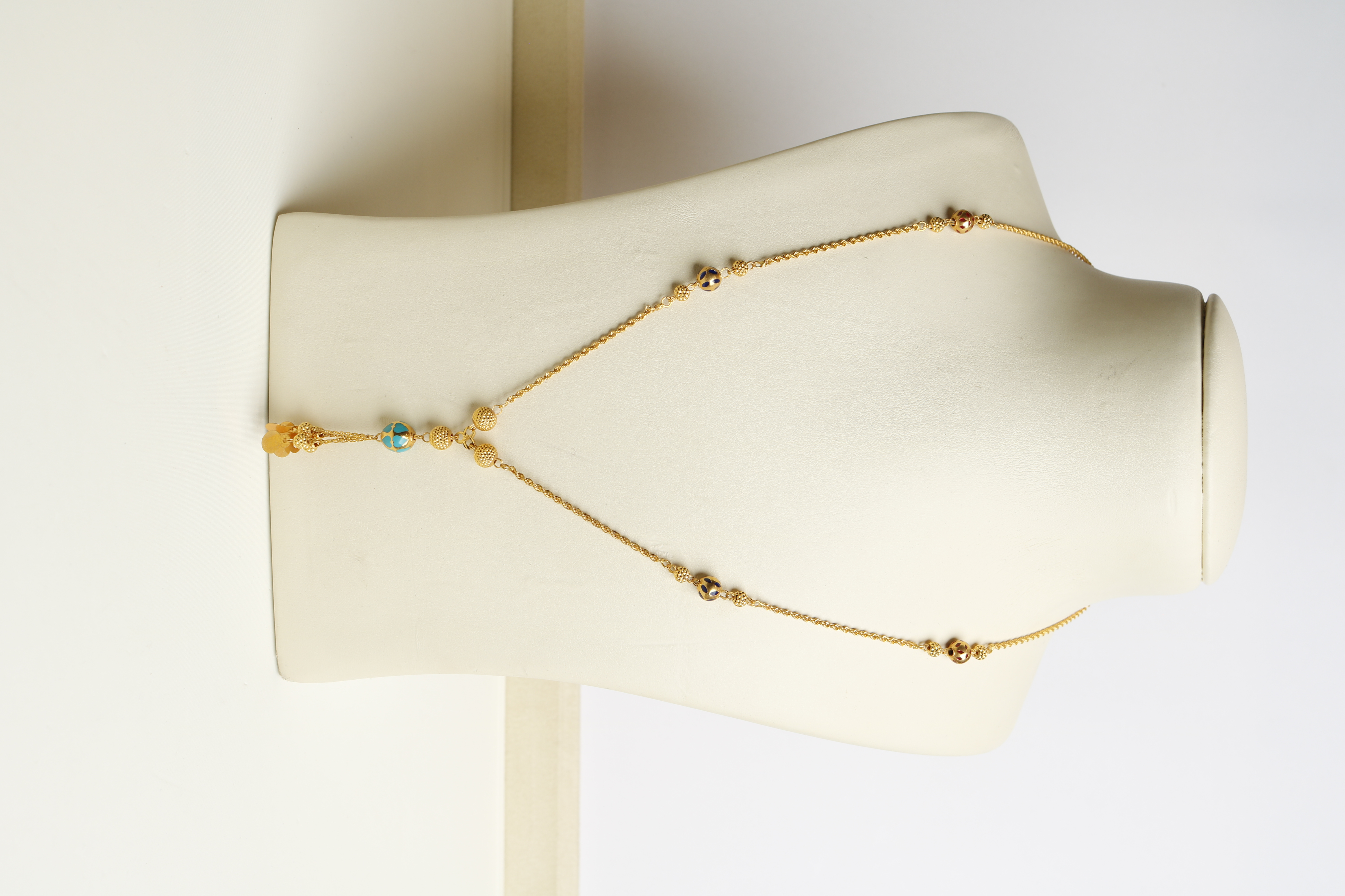 21-karat gold necklace, Turkish made