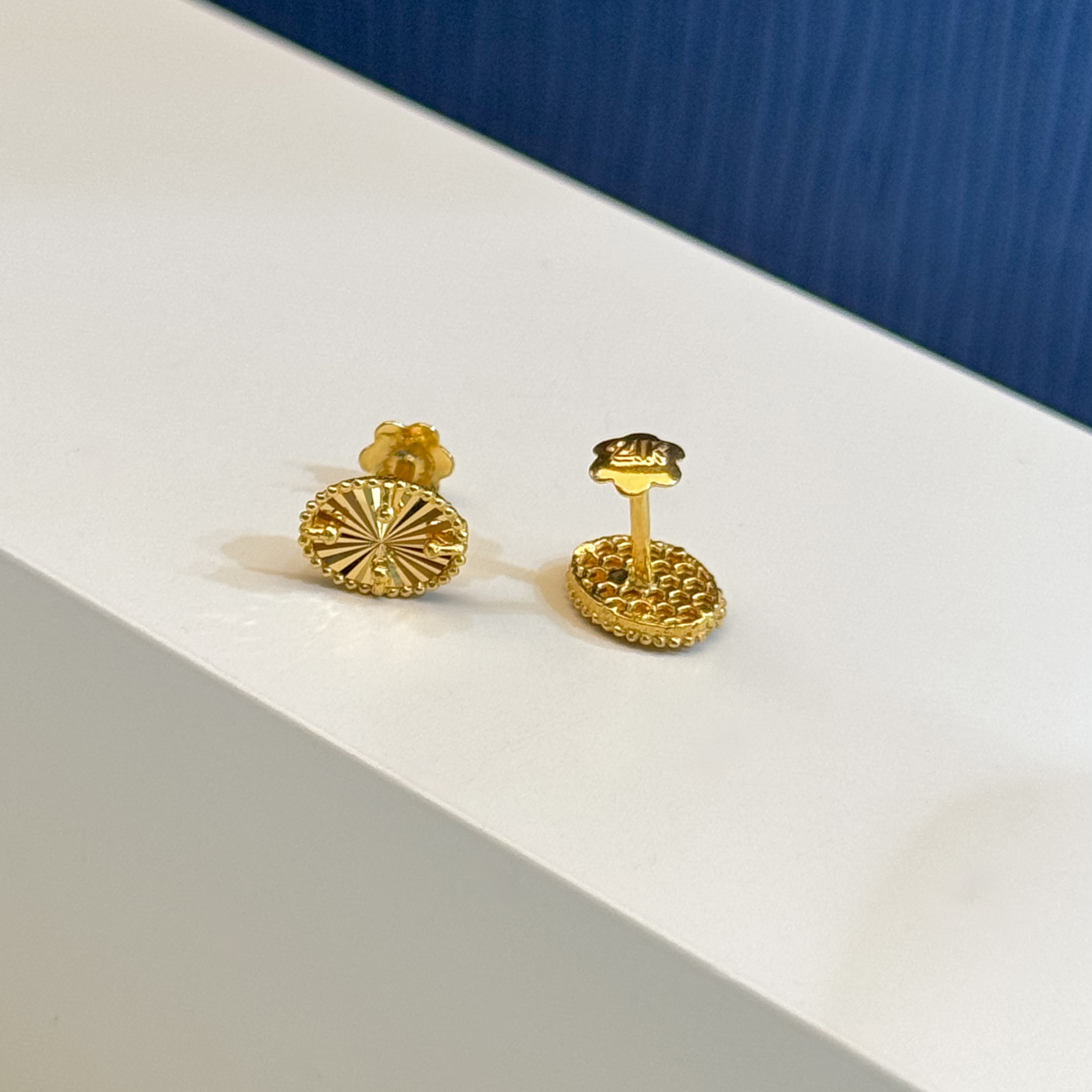 21 karat gold ring for children, made in Turkey - (S-0030) 21 karat gold ring for children, made in Turkey - (S-0030)