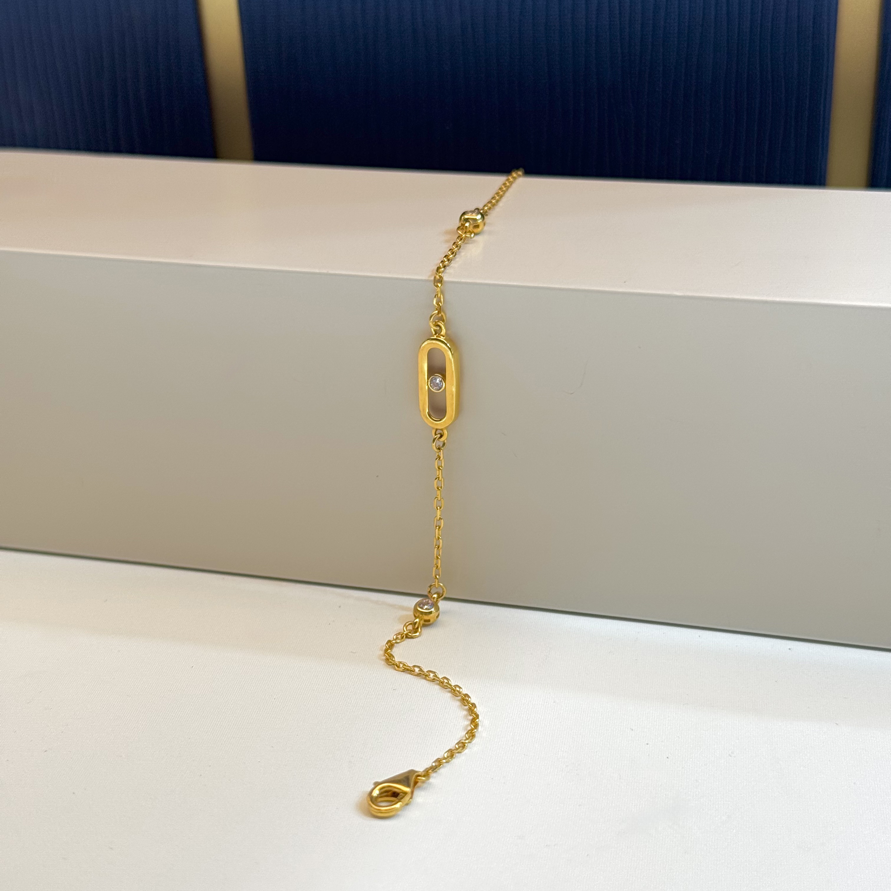 21 karat gold bracelet, Turkish made - (S-0038)